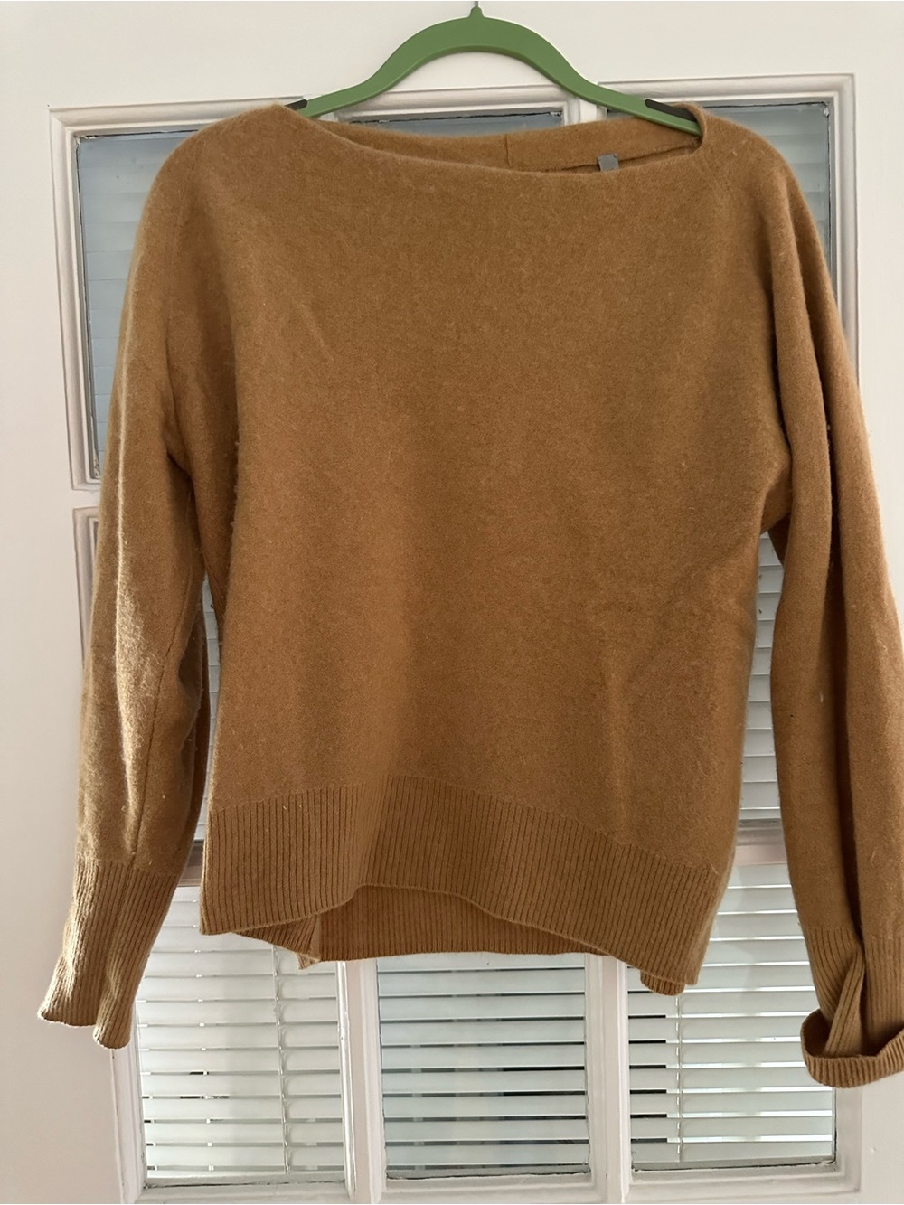 Vince Camel Scoop Neck Knit Sweater